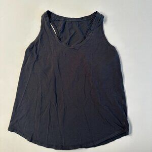 Lululemon Grey Black Racerback Basic Tank M 8